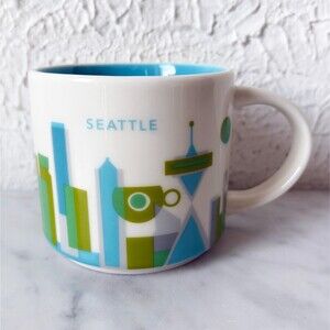 Starbucks Mug Seattle You Are Here Collection 2017 Starbucks Coffee Cup